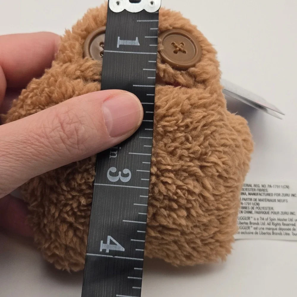 Zuru New Sir Splodgealot Fuggler Keyring Brown Monster Plush Clip Weirdcore 4in